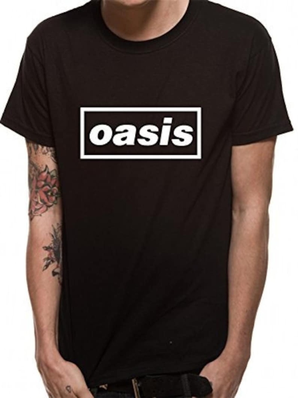 Oasis Mens T-shirt- Licensed Oasis Band